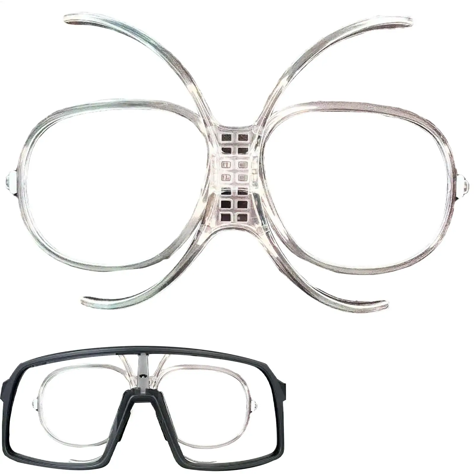 Prescription Insert for Ski Goggles, Flexible Bendable Frame for Snowboard & Motorcycle Goggles,  Professional Optical Solution