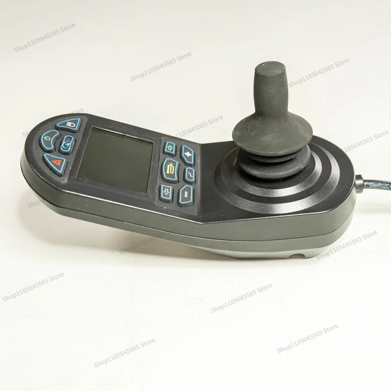 For Display Electric Wheelchair Controller, Brushless Display Electric Wheelchair Remote Control, Integrated Electric Handle
