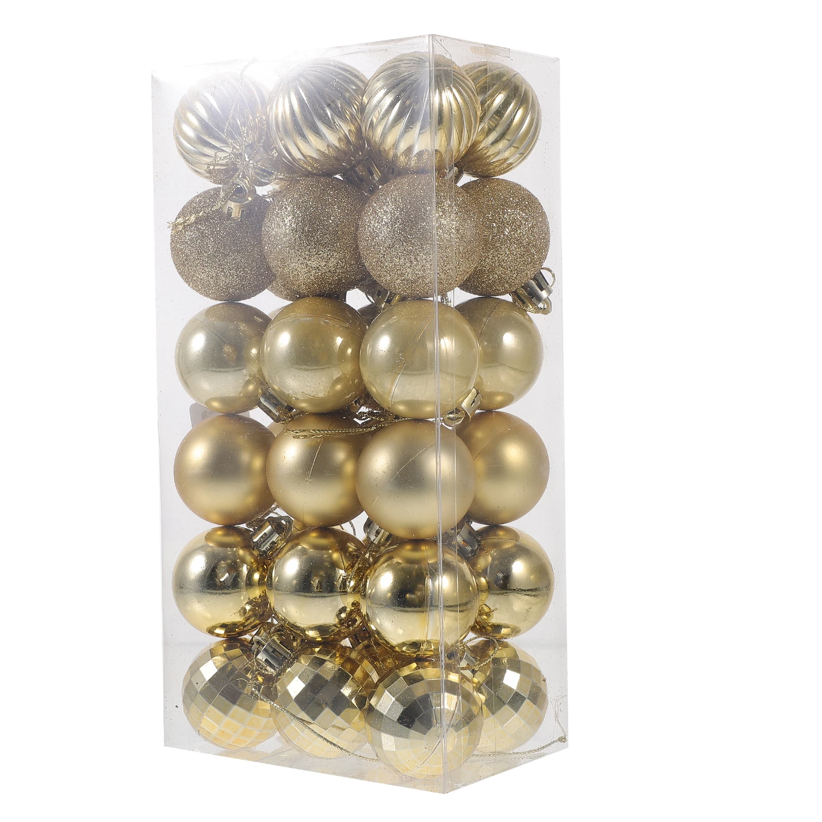

36 Pcs Ball Christmas Tree Decoration Balls Holiday Hanging Household Ornaments for