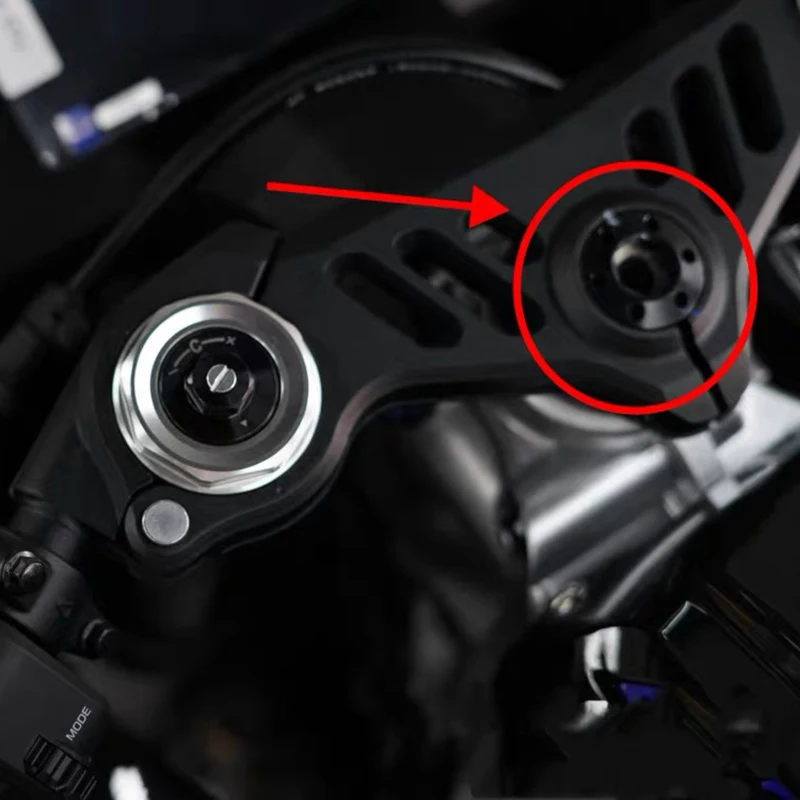 New For ZONTES Shengshi 703RR 730 RR Zontes Motorcycle CNC Modification of Three-Star Cover Screw Cap for Mobile Phone Bracket