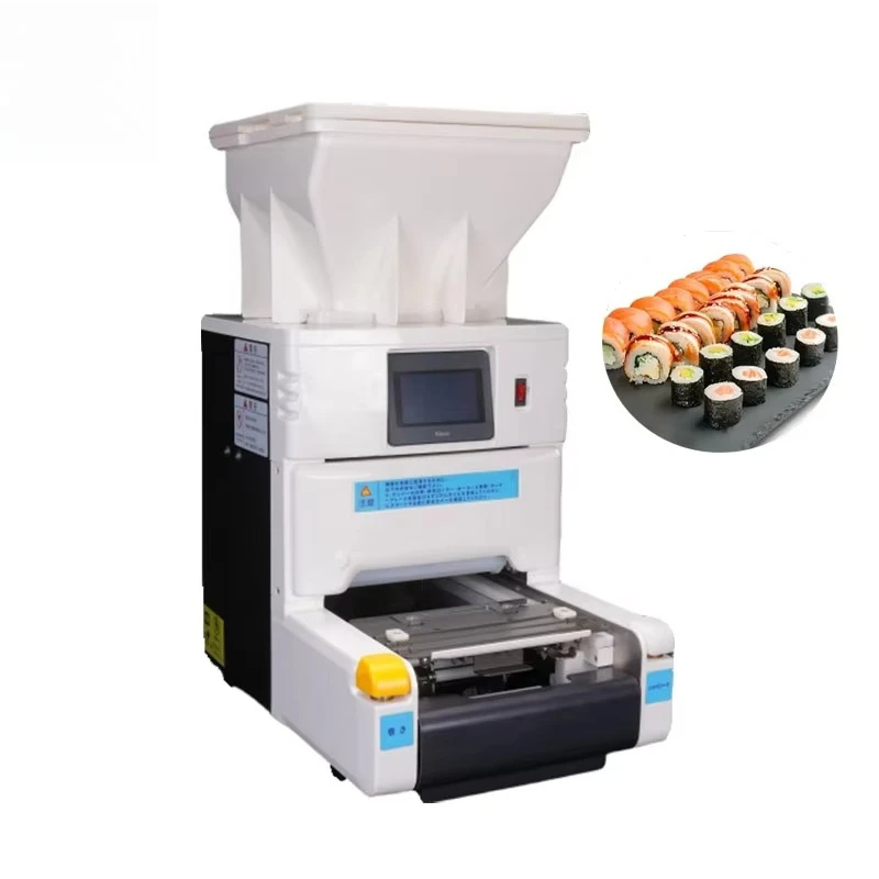 Customized rice spreading machine sushi automatic rice sheeter for hotel kitchen sushi manufacturing facility steady performance
