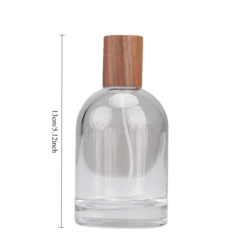 100-30ML Hervulbare Parfumflesje Draagbare Glazen Vloeibare Spray Fles Lege Monster Dispenser Fles Cosmetische Containers Verstuiver