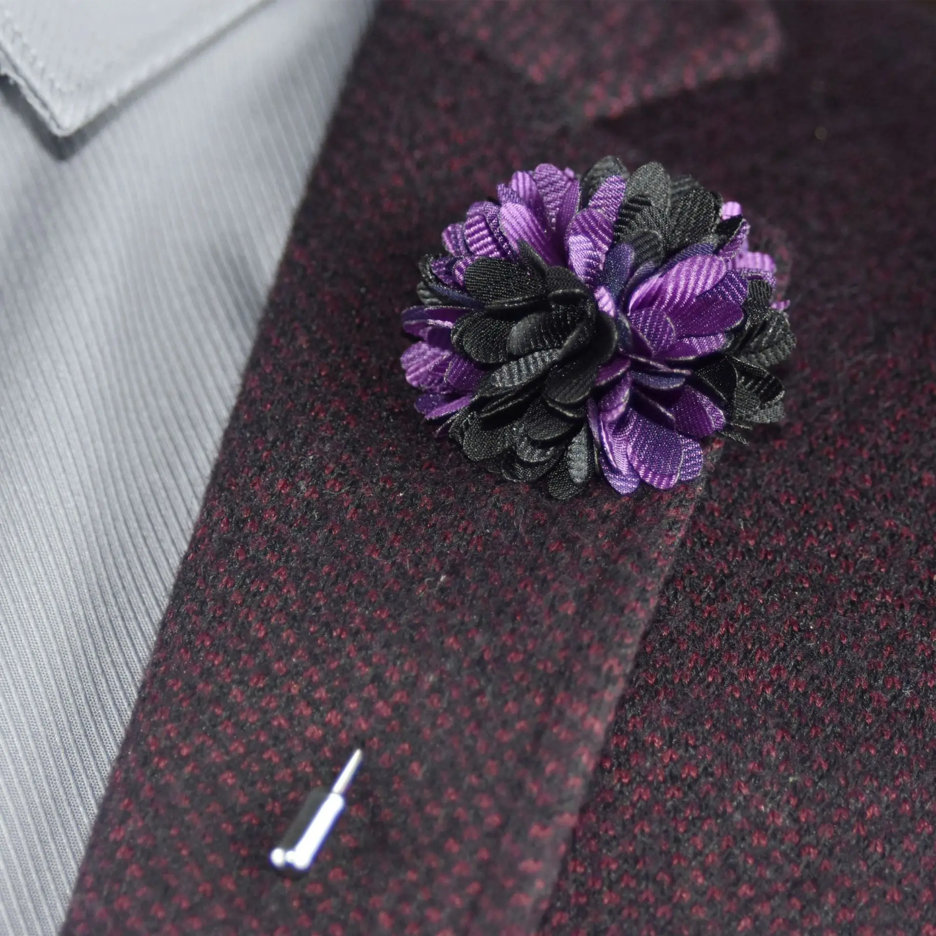 36 PCS/Lot, High Quality Groomsmen Flower Lapel Pin, Mens Suit Pins for Party Business Wedding Boutonniere