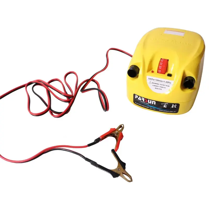 Free Shipping High Pressure DC 12V Electric Air Pump For Inflatable Boats Dinghy Raft Sup Surf Board Stand Up Paddle Kayak Canoe