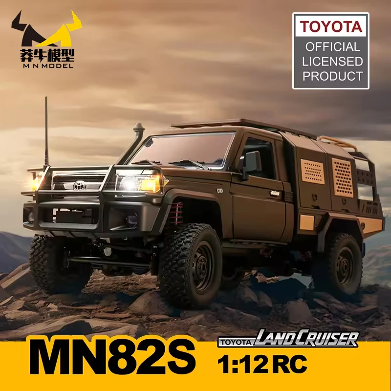 

MN82S 4x4 Радиоуправляемый автомобиль 2,4 г 1/12 Полномасштабный внедорожный пульт дистанционного управления RC Гусеничный автомобиль с дистанционным управлением для мальчиков Игрушечный автомобиль в подарок