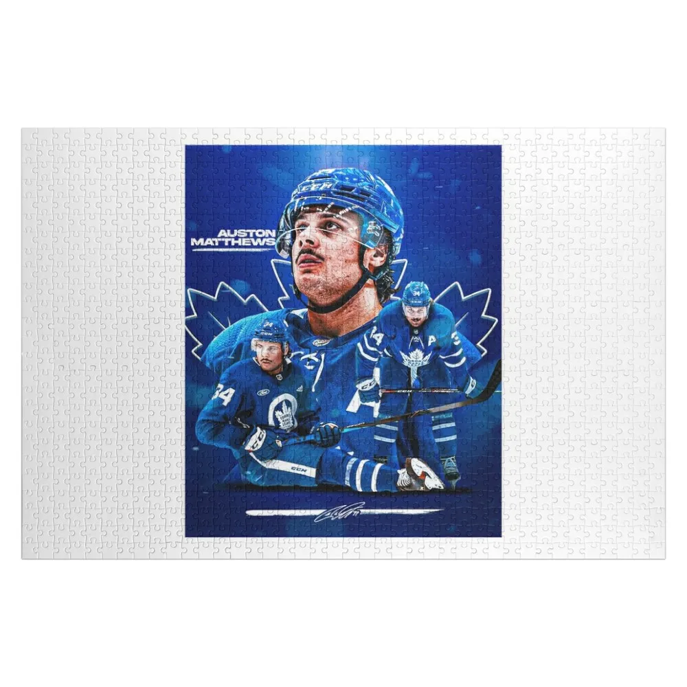 

Auston Matthews Jigsaw Puzzle Novel Toys For Children 2022 Wood Adults Baby Toy Puzzle