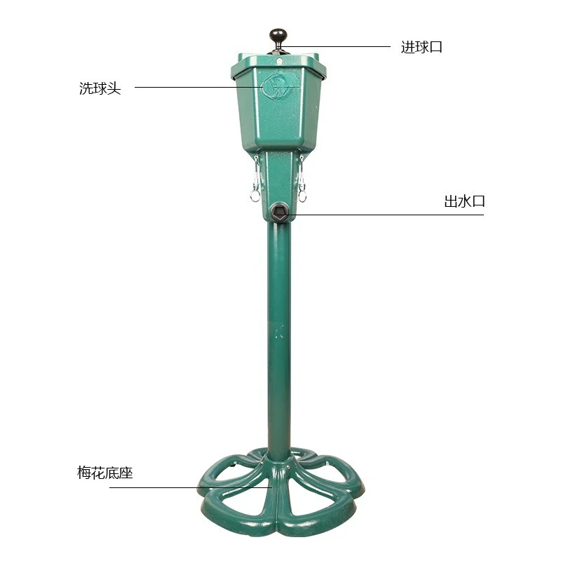 Outdoor golf universal ball washer trash can ball washer combination set golf course driving range equipment