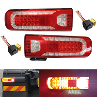 1Pc 24V LED Tail Light For Mercedes Benz Actros MP4 MP5 Rear Lights Accessories Parts