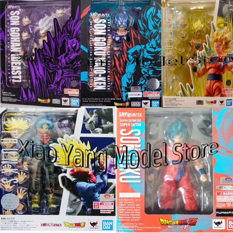 

В наличии, отправка в течение 24 часов, Гохан, Транкс, Сон Гоку, Гоку с синими волосами, коллекционные подвижные фигурки.