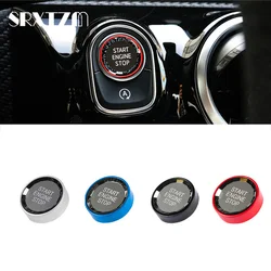 Crystal Start Stop Engine Push Switch Buttons Cover For Mercedes Benz A B CLA GLA GLB Class W177 W247 C118 X247 2020+