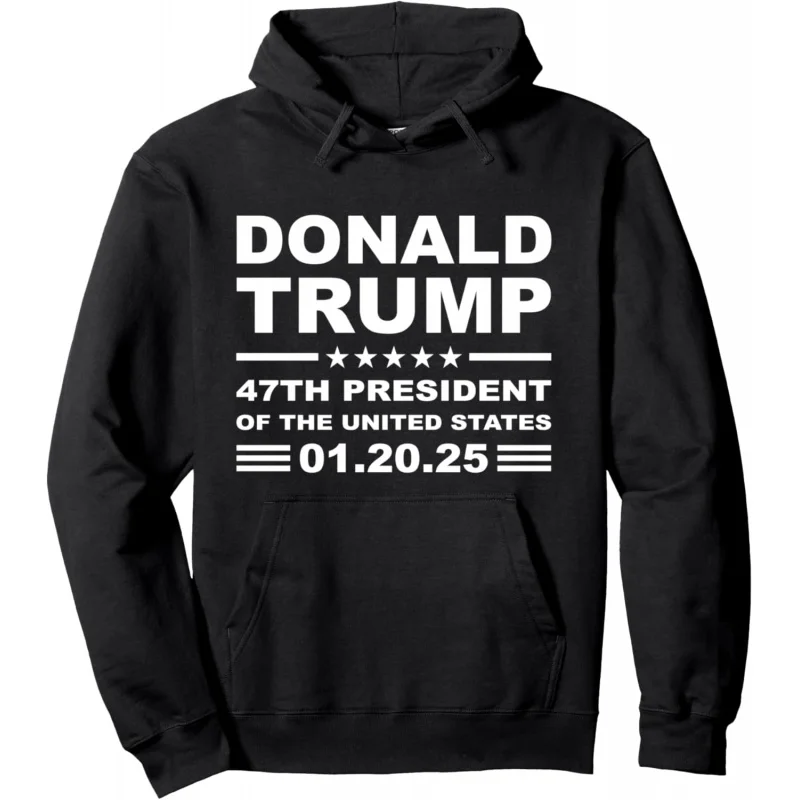 

Donald Trump's 47th President pullover hoodie