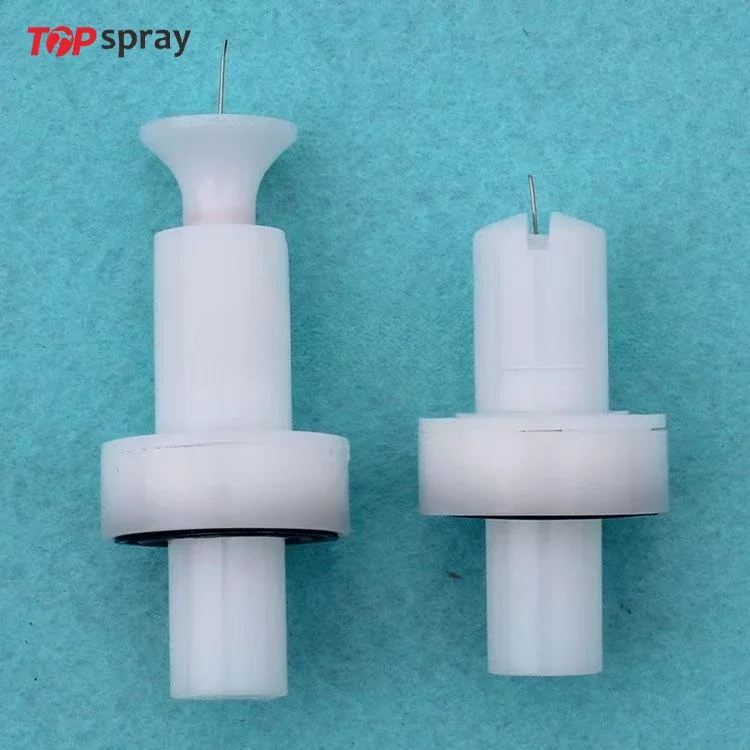 

2PCS Electrostatic Powder Coating Flat and Round nozzle for Gema 02 spray gun