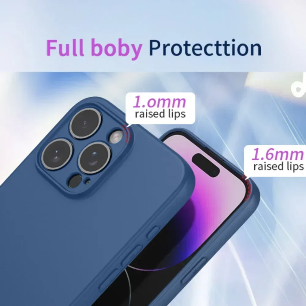 Solid Color Case For Tecno Spark 8 Pro Spark8T Spark 8P Soft TPU Shockproof Liquid Silicone Full Protective Phone Shell image 3