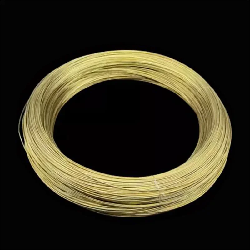 Soft Fully Annealed Brass Round Bare Wire For Jewellery Craft 0.3 0.4 0.5 0.6 0.7 0.8 0.9 1 1.2 1.3 1.4 1.5 1.6 1.8 2 3 4 5 6mm