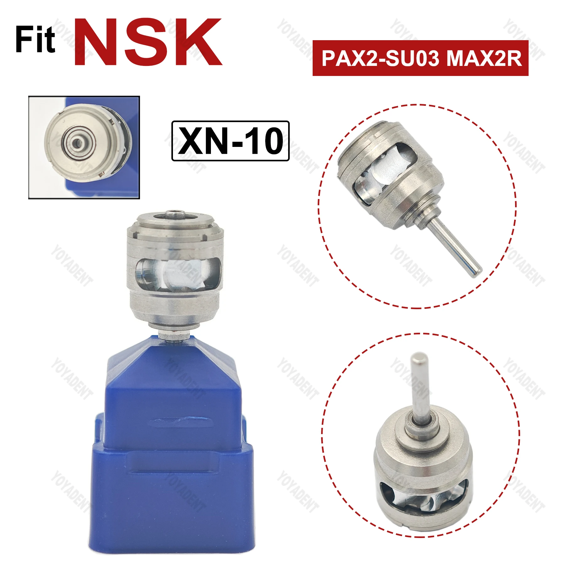 

Fit NSK PANA-MAX2 M4 High speed Handpiece Dental Turbine Cartridge Air Push Button Rotor Dentistry Handpiece Accessories