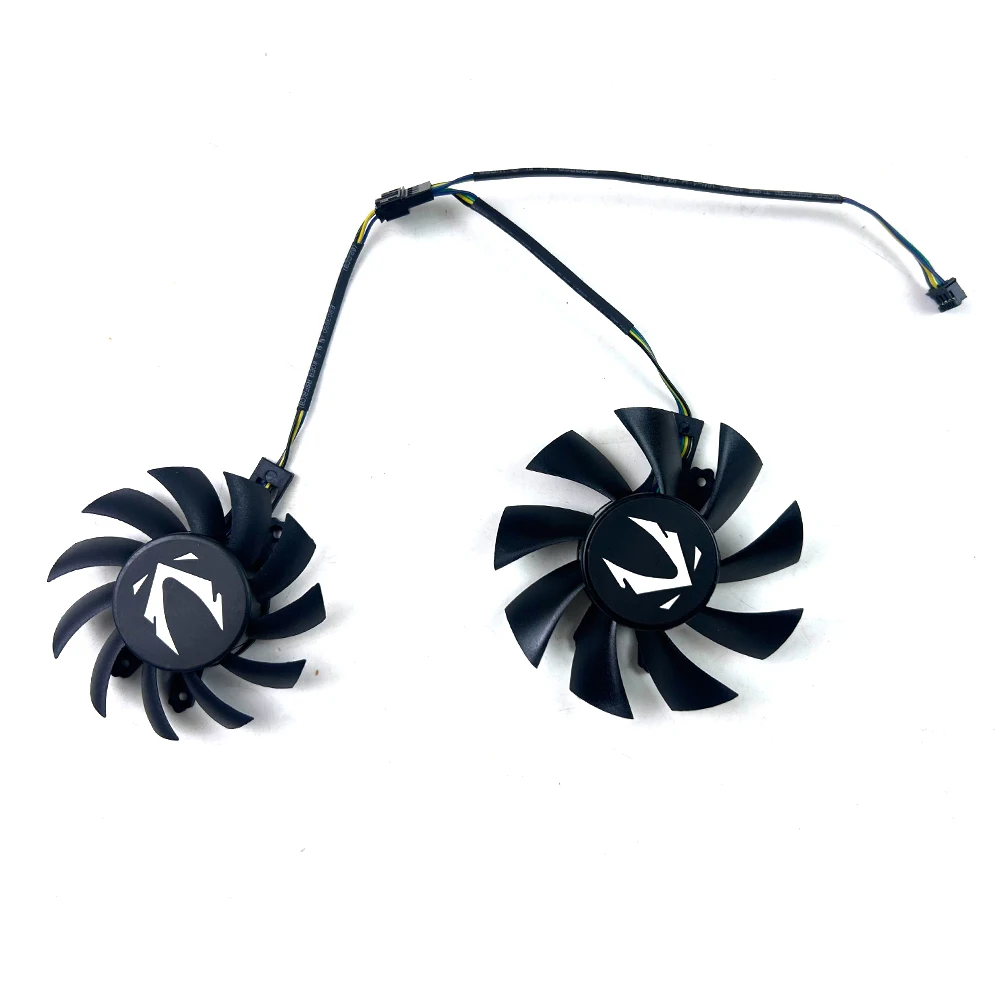 NEW Cooling FAN 75MM 65MM 4PIN GA72S2U GA82S2H For ZOTAC GAMING GeForce GTX 1660 Ti 6GB GDDR6 ZT-T16610F-10L video card fans