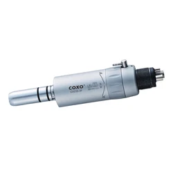 COXO CX235-3F EXTERNAL AIR MOTOR Low Speed Handpiece E-type Push Button Straight Nose Cone Latch Contra Angle 2/4 Holes Dental
