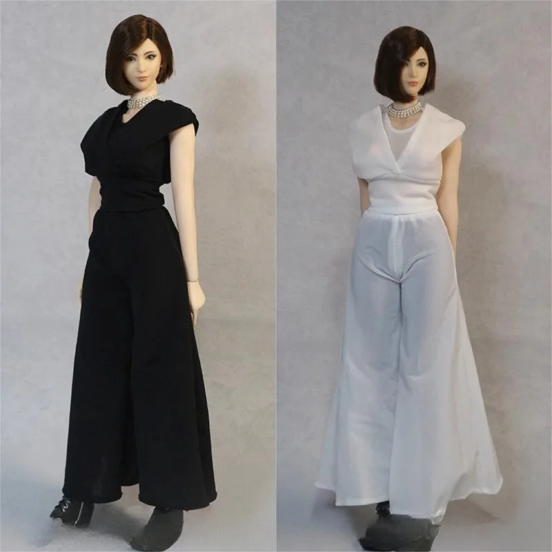 

DF075 1/6 Scale Female Soldier Trendy Professional Commuting Clothes Accessories for 12Inch Doll Toy Figures Body