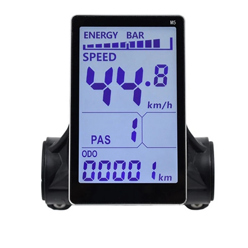 M5 Electric Bike LCD Display Meter 24V 36V 48V 60V E Scooter LCD Panel Screen Accessories For Mountain Electric Bike