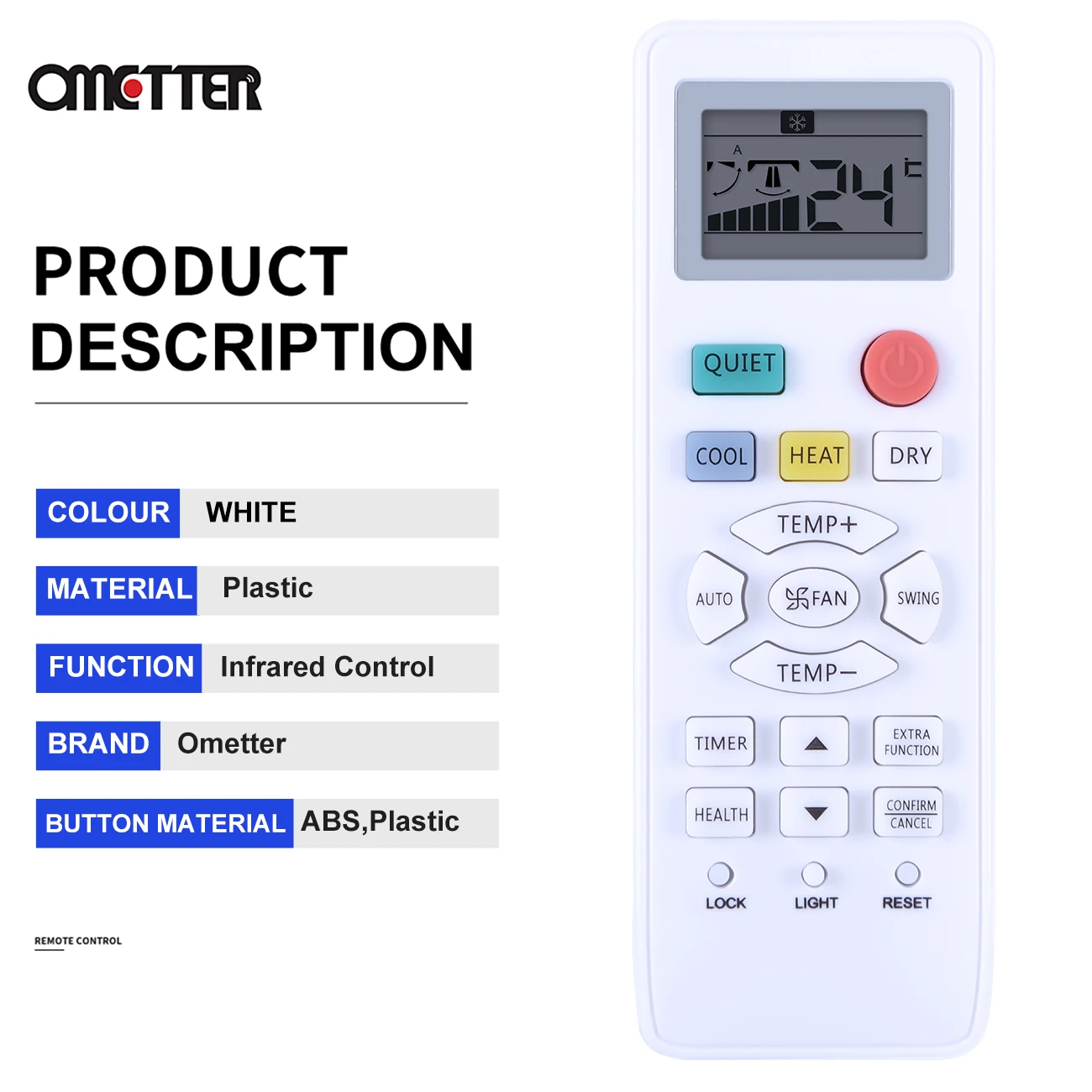 New 0150401205L Original Remote Control For Haier YR-HD01 / YL-HD04 / YR-HD06 / YL-HD02 / HA-0361 Air Conditioner Controle