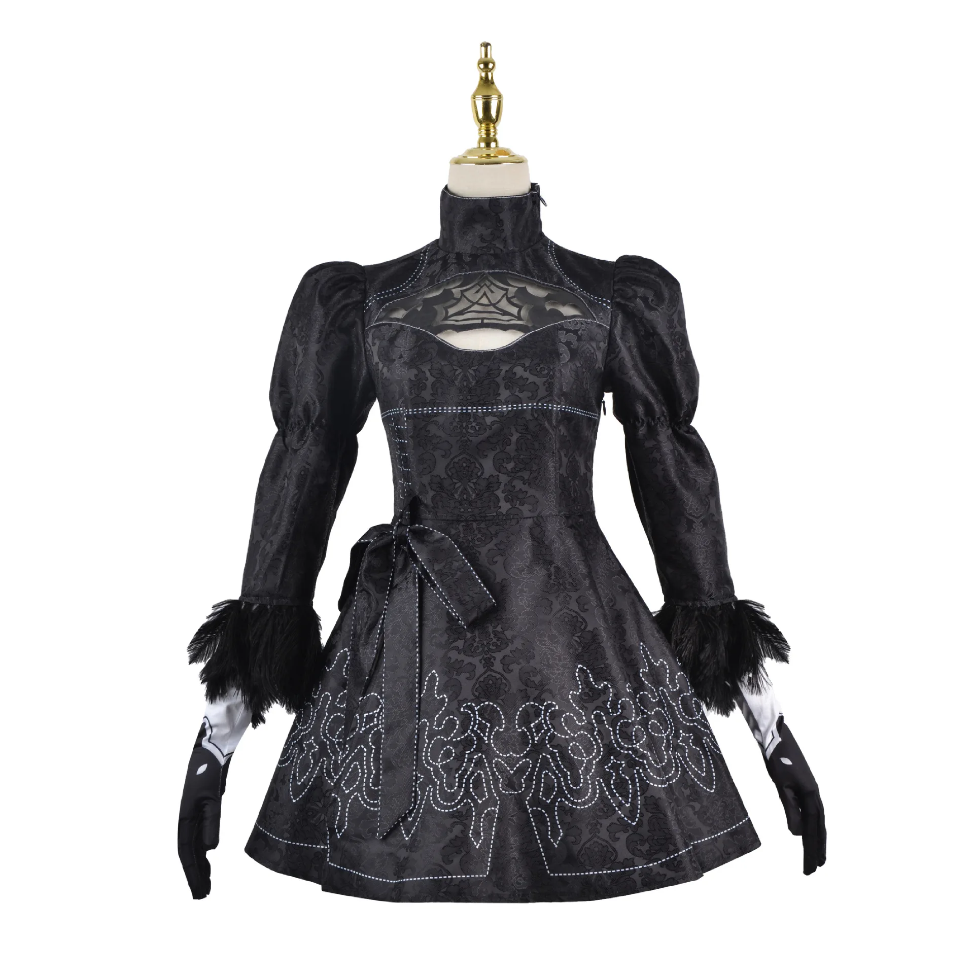 

Cos Era Actress 2B Sister Cos Dress Youhar Anime Women's Dress CO Splay clothing