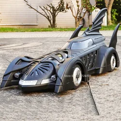1:18 Scale Spray Batmobile 1995 Car Model Toys Alloy Diecast Sports Cars Sound Light Shock Absorption Festival Toy Gifts for Boy