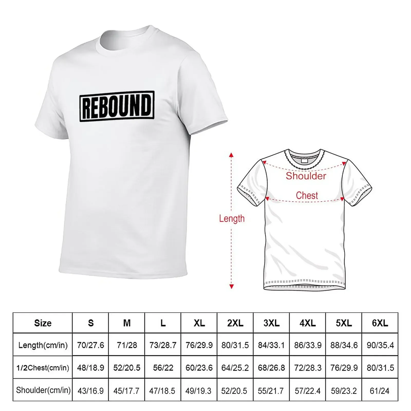 Apparel by Rebound T-Shirt Blouse summer tops shirts graphic tees plain black t shirts men