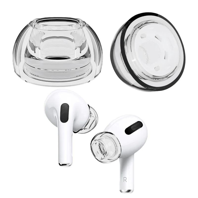 Сменные наушники INfiter Crystal Airpods Pro Airpods Pro 2, наушники для Airpods Pro 2, оригинальные насадки для Airpods Pro