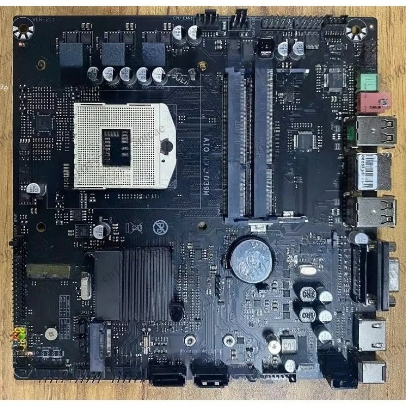 Industrial Control Motherboard DC12V-19V Power Supply HM65 All-in-one Motherboard DDR3 Memory with COM Interface ITX
