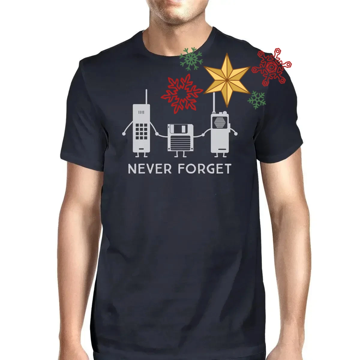 Funny Intercom Never Forget Mobile Phone Interphone T-Shirt 100% Cotton O-Neck Short Sleeve Casual Mens T-shirt Size S-3XL