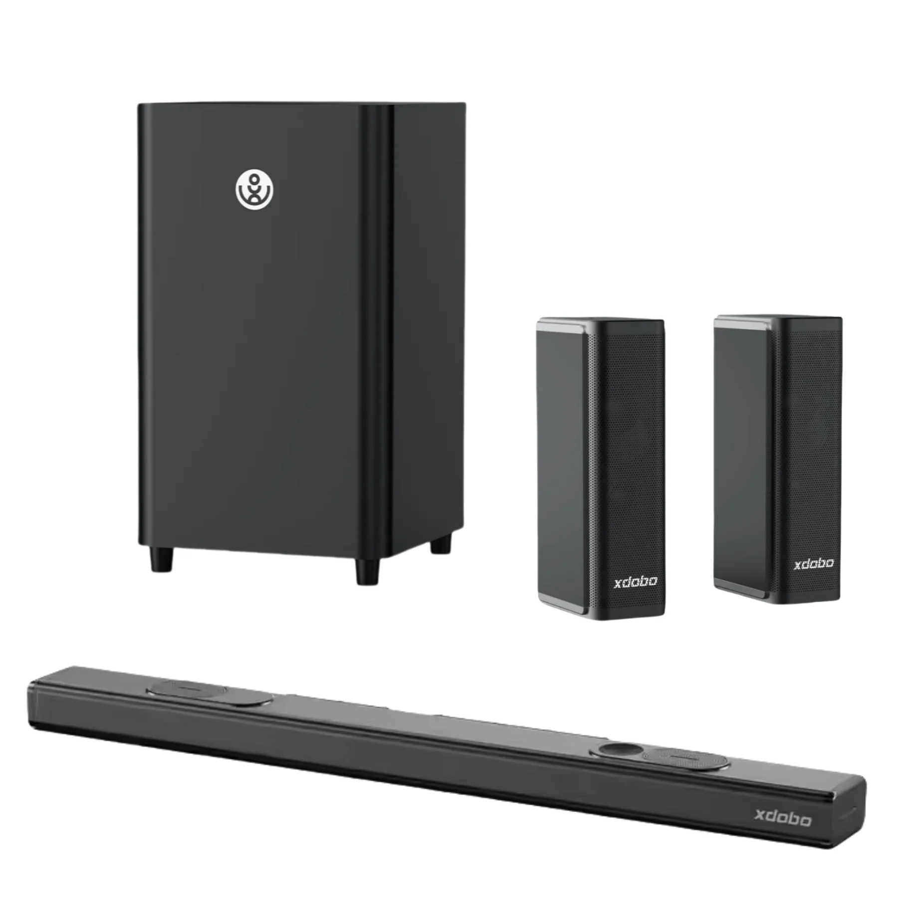 

Xdobo Pacific 1982 Full Set Dj Sounds Computer Wireless 3D Surround System Sound Bars for Tv With Subwoofer and Rear Speakers