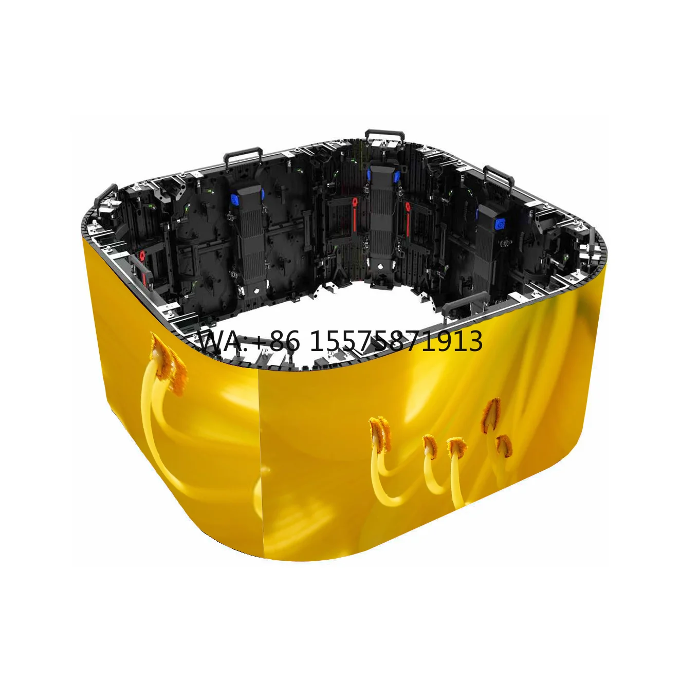 Customizable Factory Cheap Price High Quality Flexible Rental Led Display Custom Full Color Rental Flexible Led Digital Screen