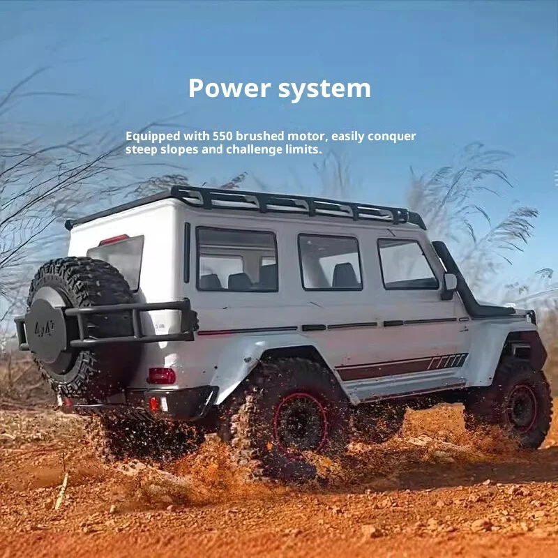 YK4106 Pro V2 1/10 Schaal Mercedes-Benz G-Klasse RC Afstandsbediening Elektrische Off-Road Klimmen Auto Simulatie speelgoed Voertuig