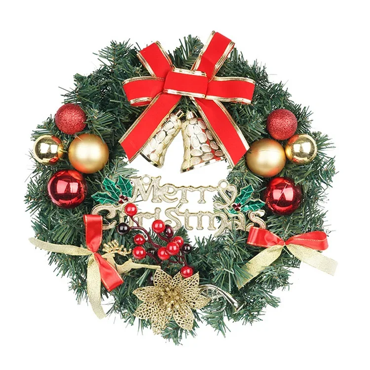 Christmas decoration accessories 30cm 40cm 50cm door hanging window wreath