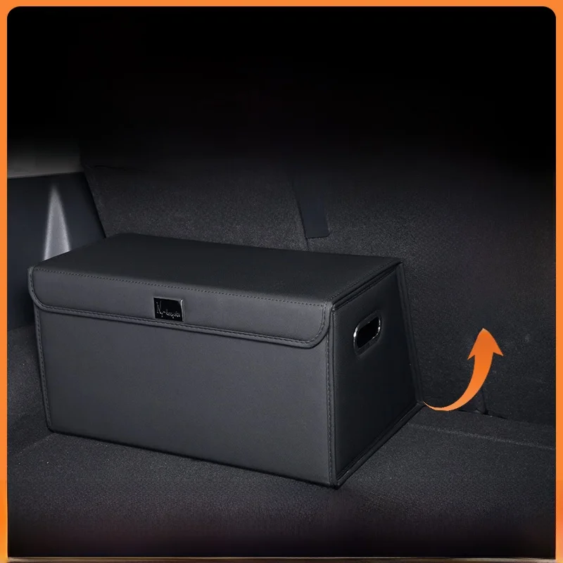 

X3 X5 3 Series 5 Series 7 Series X Car Trunk Storage Box Waterproof Anti-prure Foldable Leather Organizer