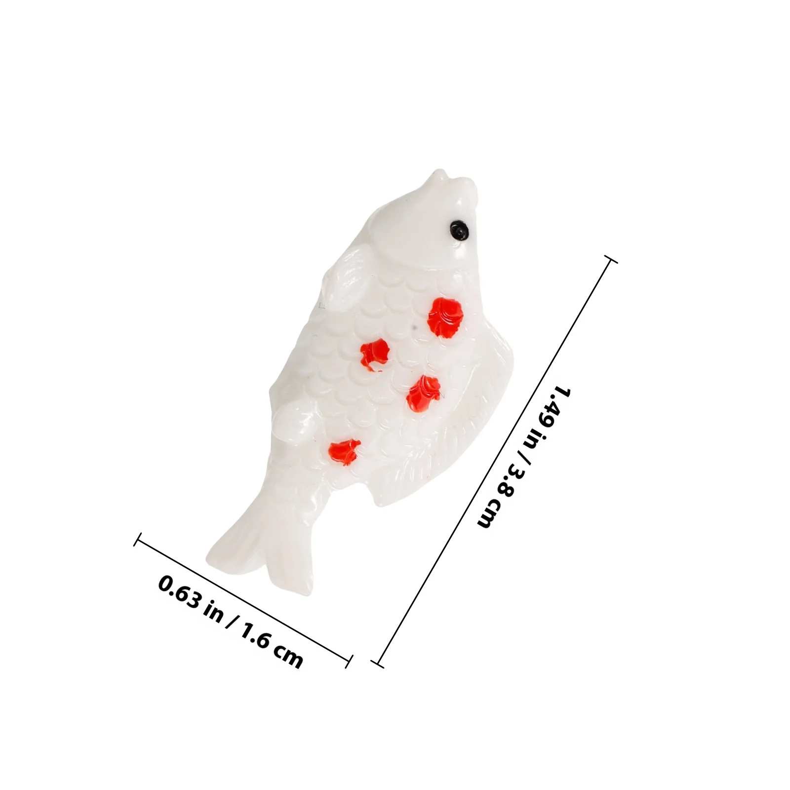 30 قطعة زينة ذهبية من الراتنج سمكة صغيرة مصغرة لحوض السمك تررم لتقوم بها بنفسك مجموعة زينة المناظر الطبيعية الصغيرة أسماك الراتنج الصغيرة