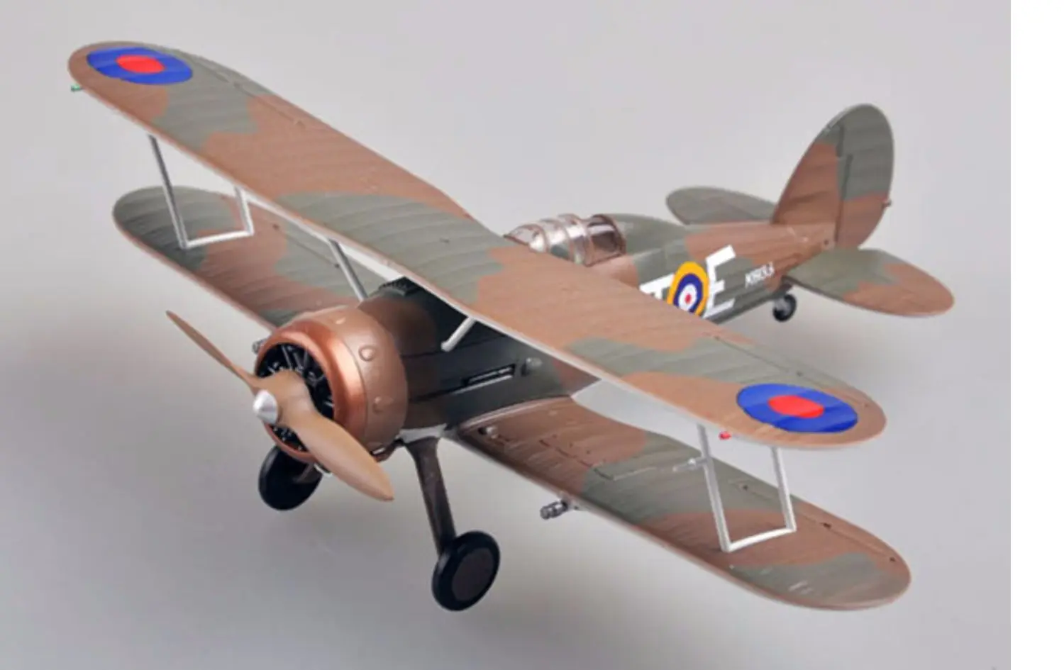 1/72 36458 UK MK1 Twin Winged Fighter Model  Finished product collection model