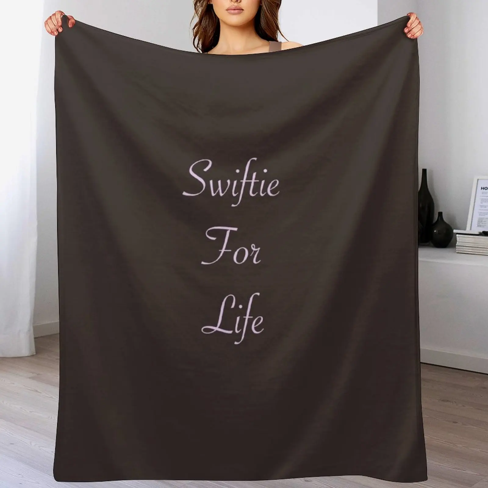 

swiftie for life Throw Blanket Year Round Soft Comfortable Blanket for Home