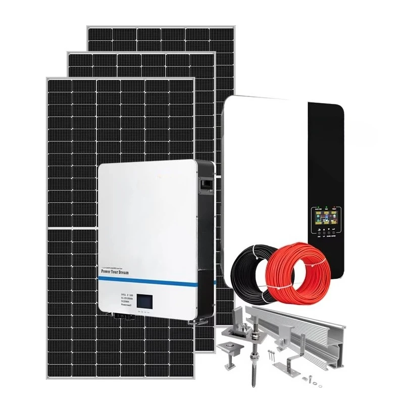 5kw to 30kw Photovoltaic Solar Energy System Home Use MPPT Controller Lithium Ion Battery Solar Panel System