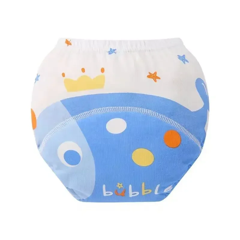 5 pz/lotto pantaloni da allenamento in cotone per bambini mutandine pannolini di stoffa impermeabili pannolini riutilizzabili pannolini intimo per bambini