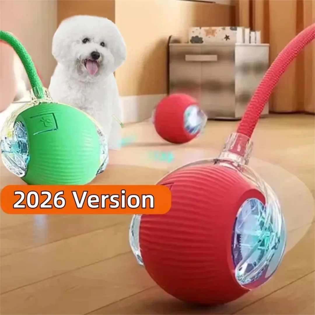 

New Dog Interactive Ball Toy,Automatic Rolling Dog Ball Rechargeable,Smart Puppy Interactive Toy,Intelligent Balls Toy for Dogs