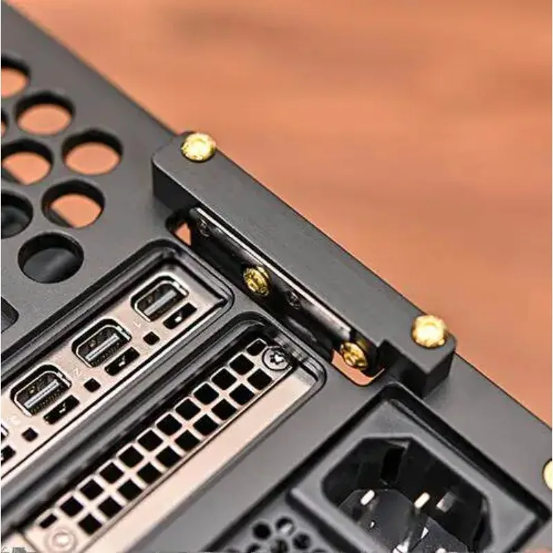 V9 Captain Mini Aluminum Chassis - Supports Dual-Slot Half-Height PCI Expansion