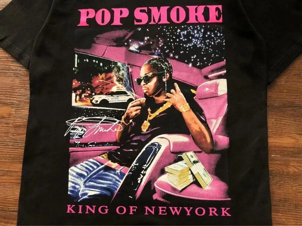 Pop Smoke King Of New York Album Gift For Fan S to 5XL T-shirt GC1731