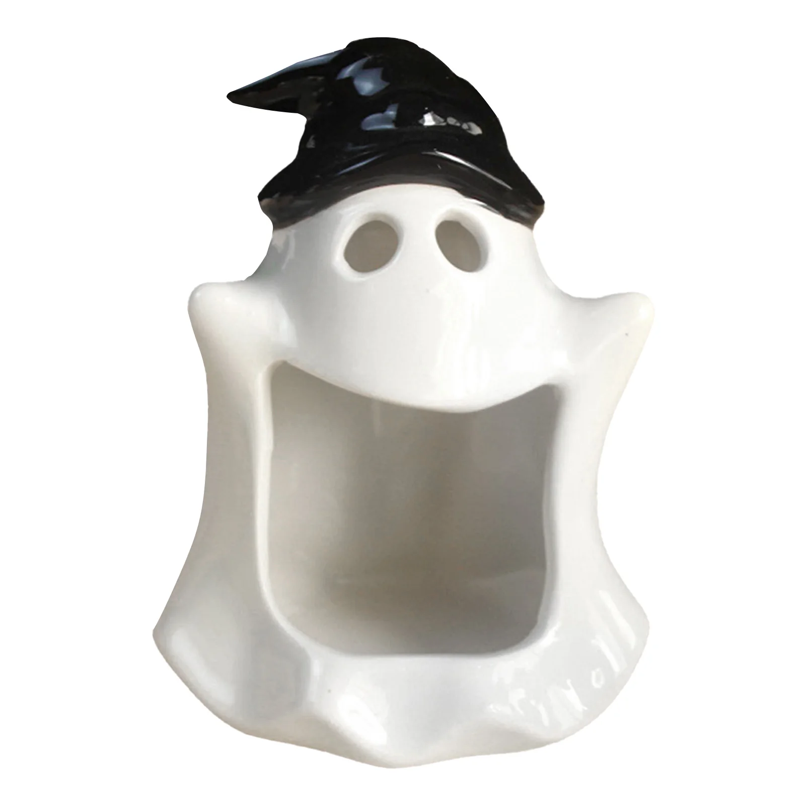 1PC Halloween Ghosts Candle Holder LED Candlestick Lighting Candleholder Candle Holder Halloween Decoration Crafts