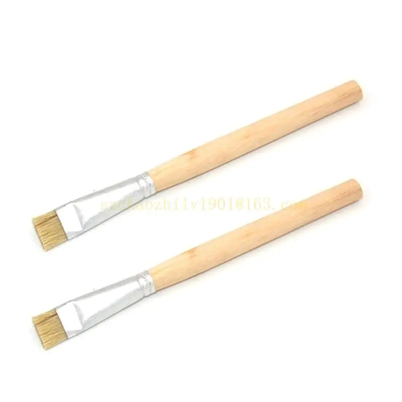 62ka 2 PCS Портативная пыльная щетка небольшая щетка в основном для очистки IC Pad