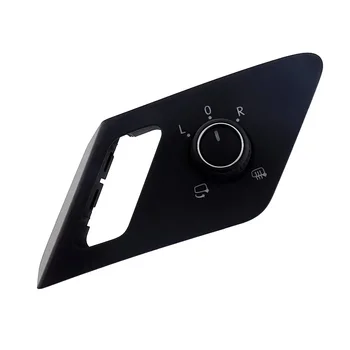 Chromowane boczne lusterko wsteczne LHD przełącznik regulacji pokrętło regulacji do VW Golf MK7 2014 2013 5 g0959565m 5 gg959565c