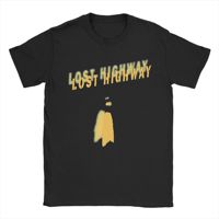 Movie Lost Highway T Shirt Summer Harajuku T-Shirts Men 100% Cotton O Neck Plus Size Tees Short Sleeves Y2K Fun Tshirt