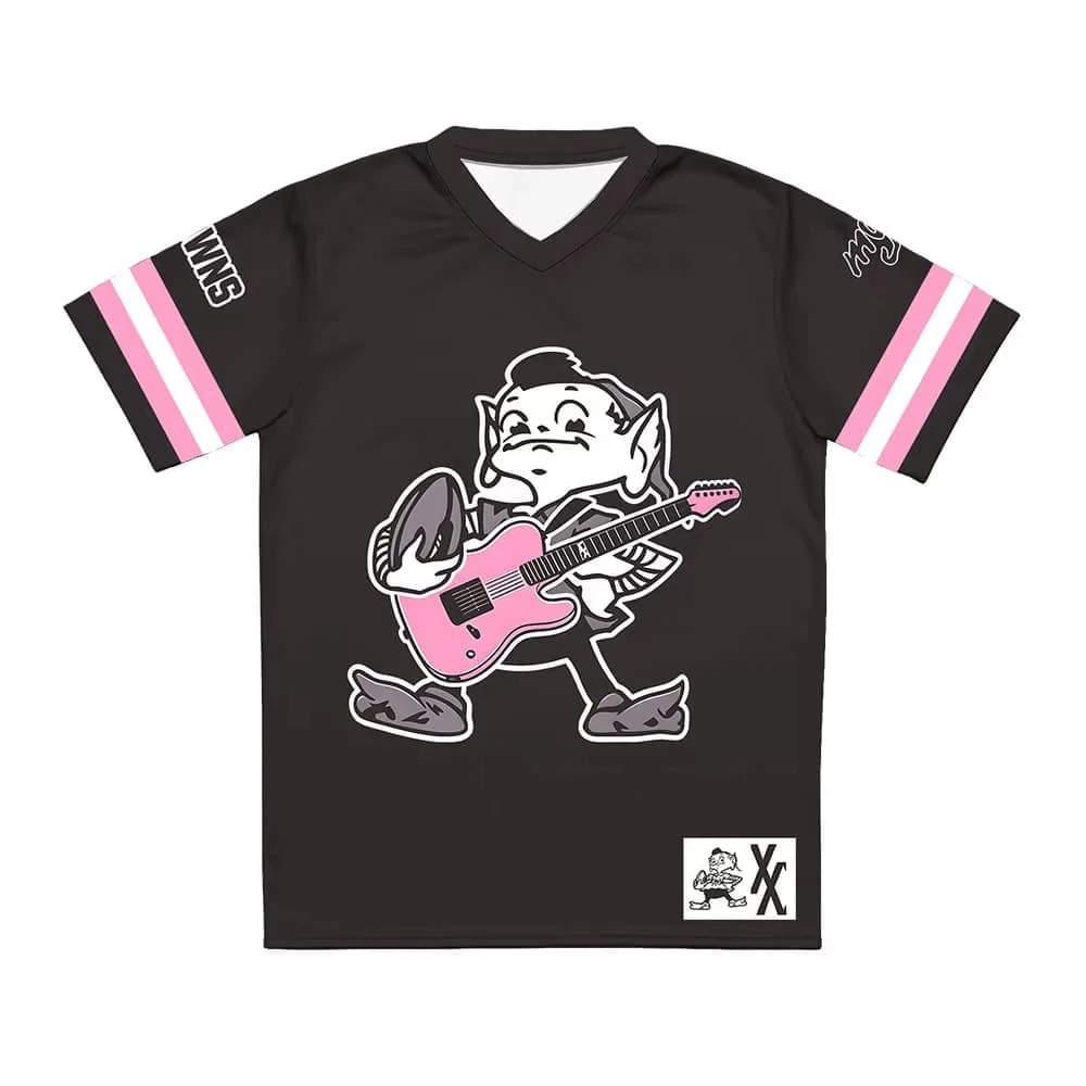 Herren Damen Fußball-T-Shirt Machine Gun Kelly Mgk Jersey Sommer Kurzarm Unisex Streetwear Locker Lässiges Design Grafik-Merch-Top – Detail 4