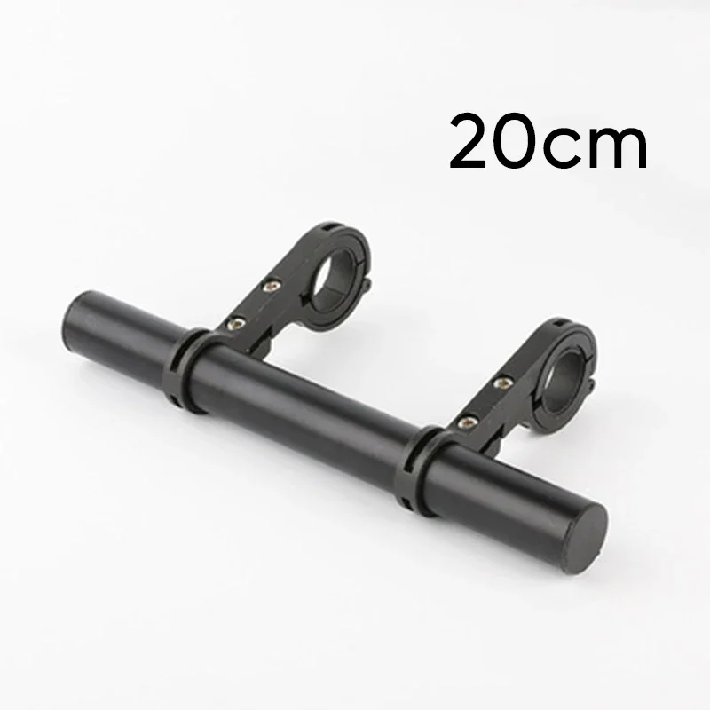 20/30cm Bicycle Handlebar Extended Bracket MTB Headlight Mount Extented Bar Road Mountain Bike Handlebar Extender Rack Parts