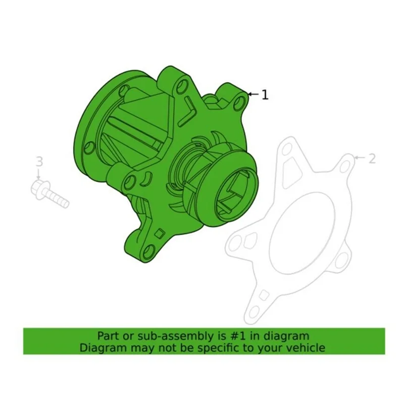 

AUTO Essential 25100-04010 Engine Water Pump Assy For Kia Picanto, Fits 2012-2016 Models